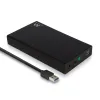 Kietojo disko dėklas Ewent EW-150101-003-Y-P Juoda 3,5"