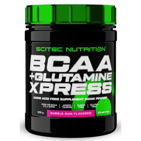 BCAA + Glutamino XPress, kramtomoji guma - 600 g