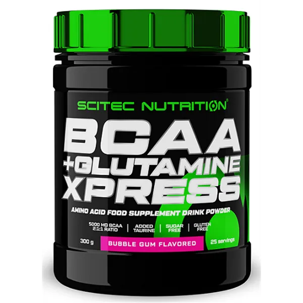BCAA + Glutamiini XPress, Purukumi - 600 g