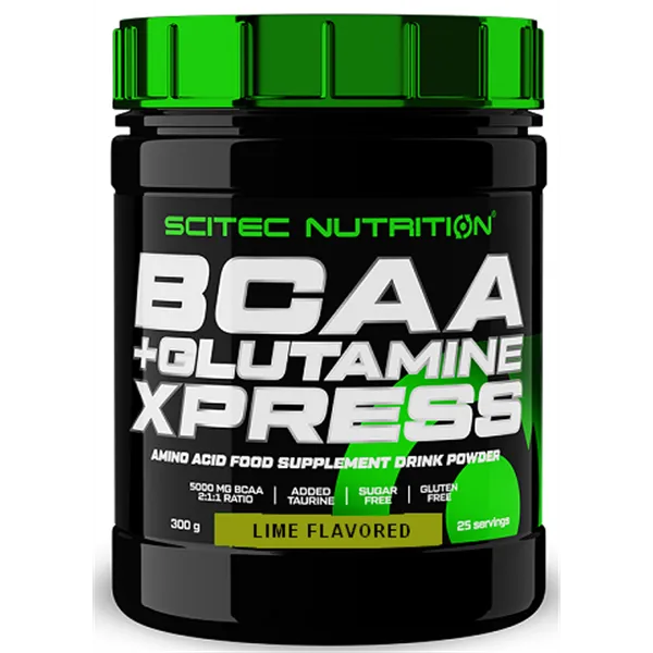 BCAA + Glutamino XPress, laimo skonio - 300 g