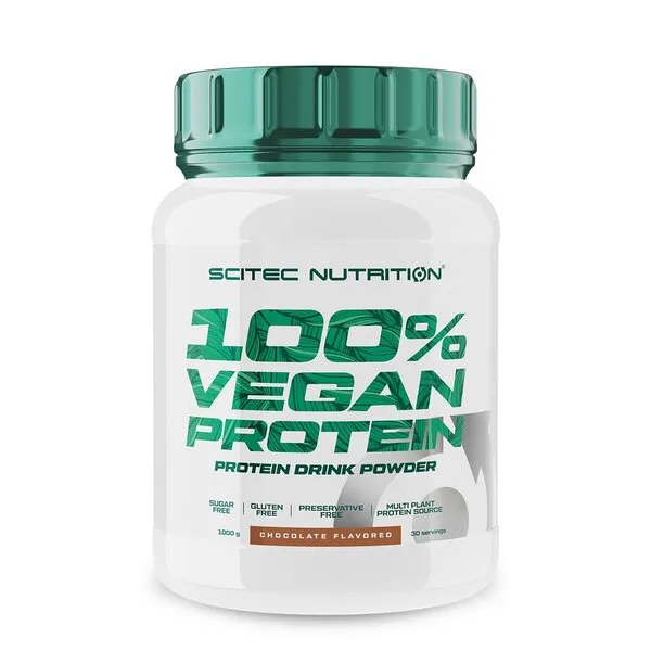 100% Vegan Protein, Vanilla - 1000g