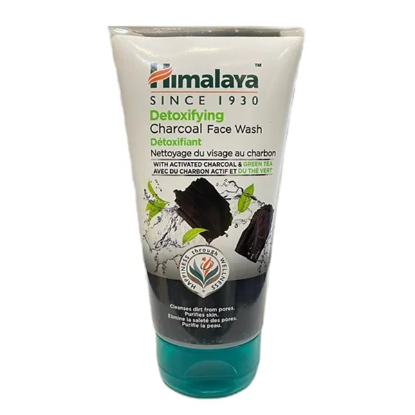 Detoxifying Charcoal Face Wash - 150 ml.