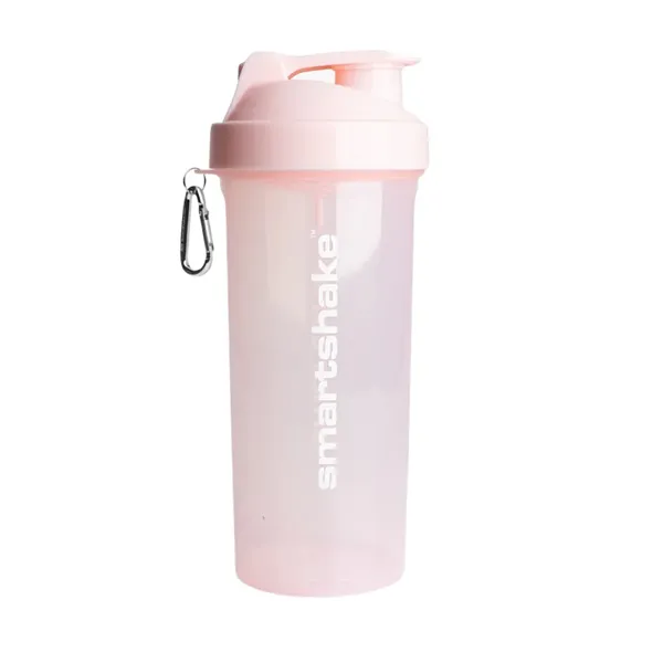 „Shaker Lite“ serijos buteliukas, medvilnės rožinės spalvos – 1000 ml.