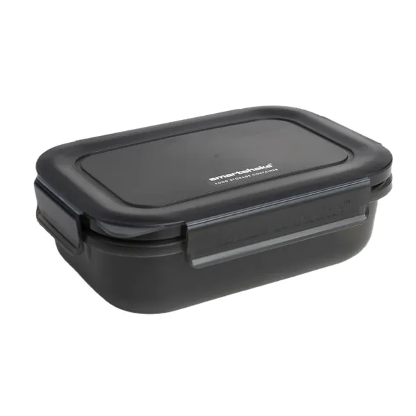 Food Storage Container, Black - 800 ml.