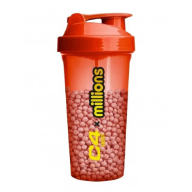 C4 Energy x Millions Strawberry Shaker, Red - 800 ml.
