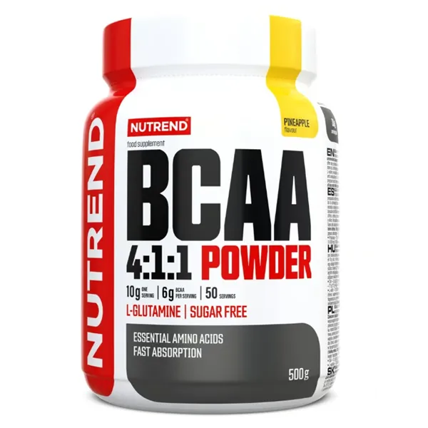 BCAA 4:1:1 Powder, Pineapple - 500g