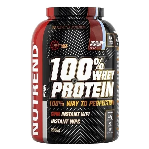 100% сывороточный протеин, шоколад-кокос - 2250 г