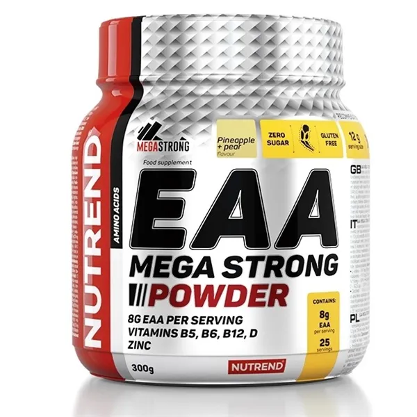 EAA Mega Strong pulveris, ananāss + bumbieris - 300g
