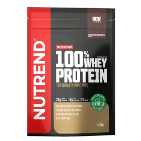 100% Whey Protein, Chocolate Brownies - 400g