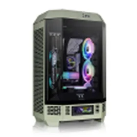 ATX pusiau bokšto tipo korpusas THERMALTAKE Žalia