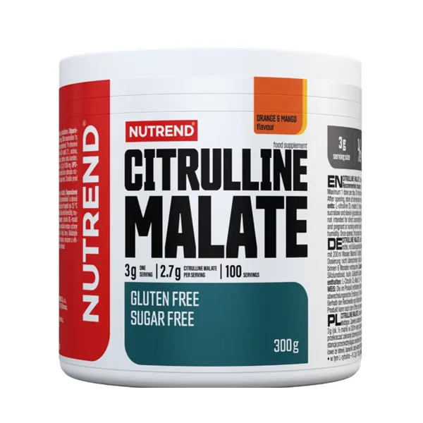 Цитруллин малат, апельсин и манго - 300 г