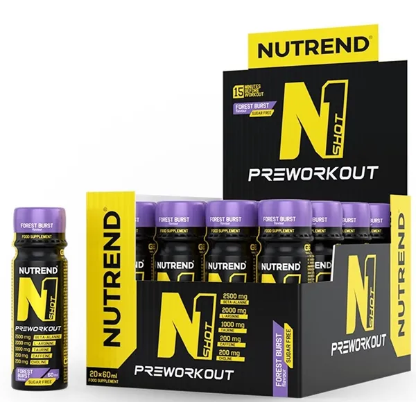N1 Shot, Forest Burst - 20 x 60 ml.