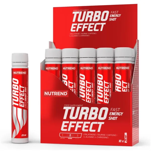 Turbo efekta šāviens - 10 x 25 ml.