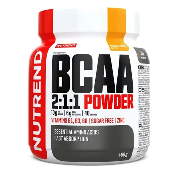 BCAA 2:1:1 -jauhe, mangosorbetti - 400 g