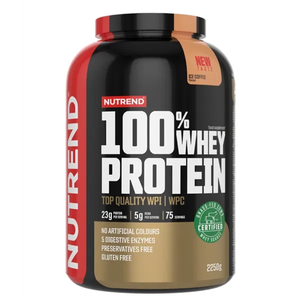 100% Whey Protein, Ice Coffee - 2250g