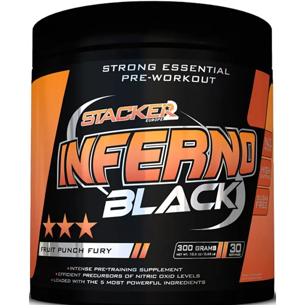 „Inferno Black“, vaisių punšo „Fruit Punch Fury“ – 300 g