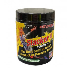 Stacker 4 Powder, Lemon Lime - 150g