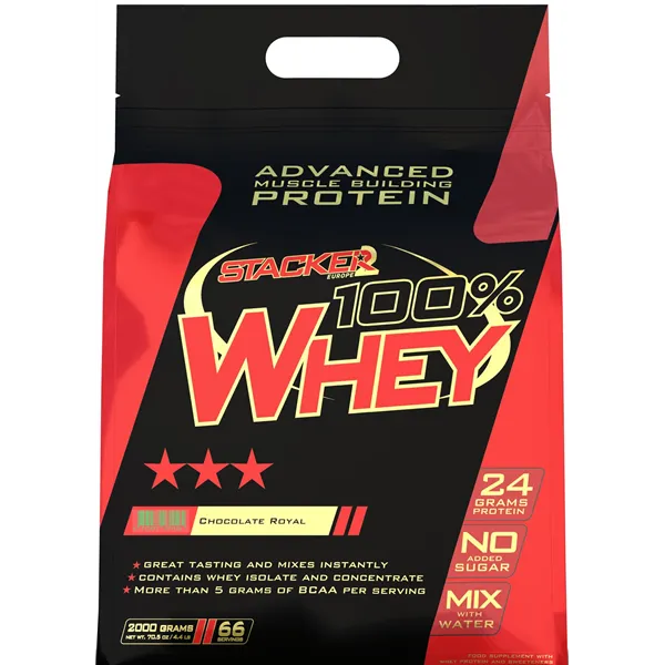 100% Whey, Vanilla - 2000g