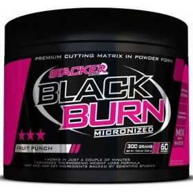 Black Burn Micronized, Fruit Punch - 300 г