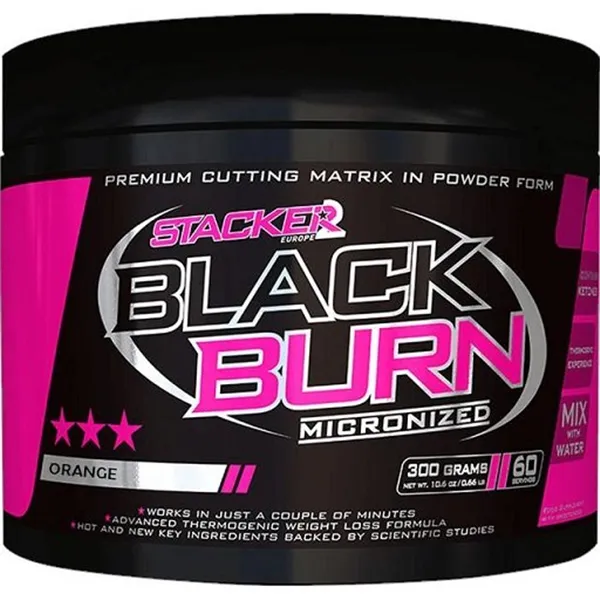 Black Burn mikronizēts, oranžs - 300g