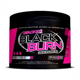 Black Burn Micronized, Green Apple - 300g