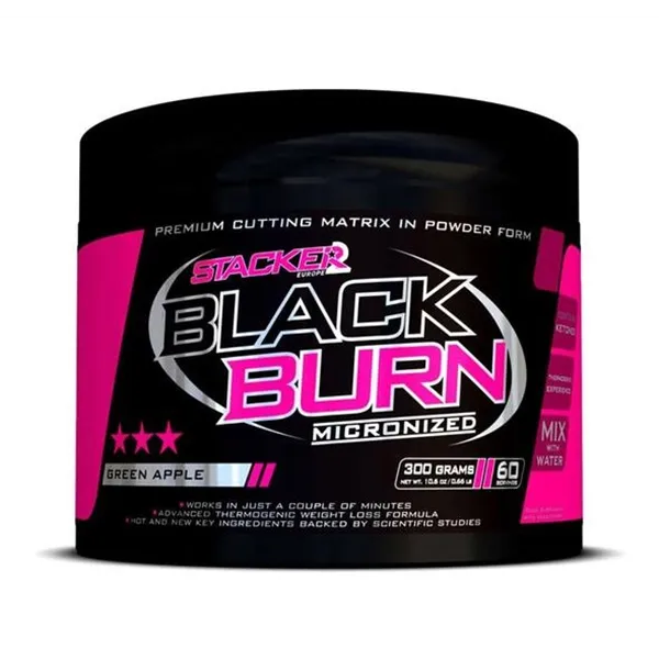 Black Burn -mikronisoitu vihreä omena - 300 g