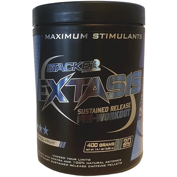 Extasis, tropiskie augļi - 400g