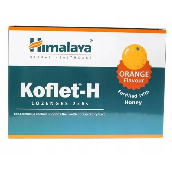 Koflet-H, Апельсин - 12 леденцов