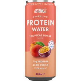Sparkling Protein Water, Tropical Burst - 12 x 330 ml.