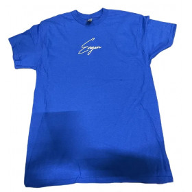 Evogen Signature Centered T-Shirt, Blue - Medium