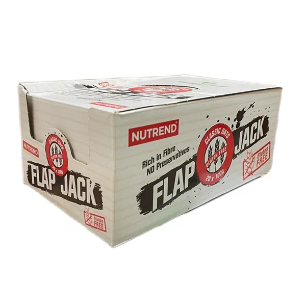 Flapjack Gluteeniton, Suklaa + Banaani ja Tumma Suklaa - 20 x 100 g