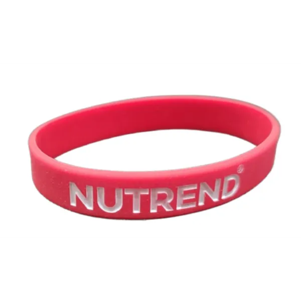 Силиконовый браслет Nutrend, красный