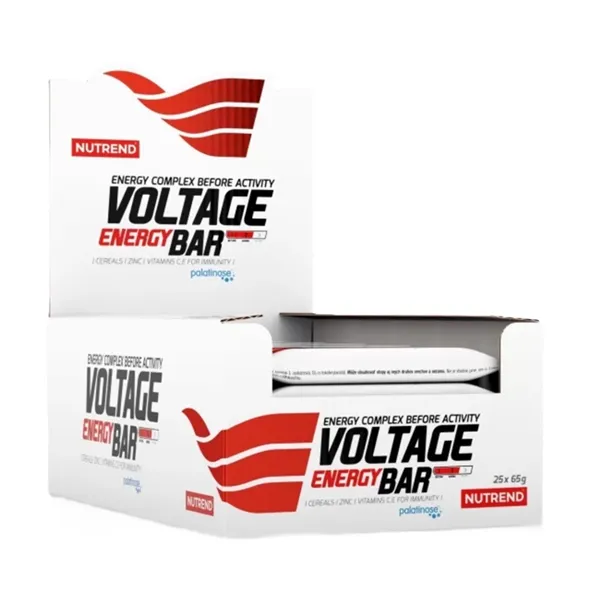 Voltage enerģijas batoniņš, lazdu rieksts - 25 x 65 g