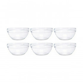 Чаша Vivalto TP-3/BHA6, прозрачное стекло, 250 мл (6 шт.)
