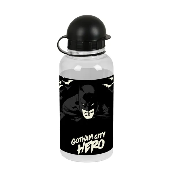 Vesipullo Batman Hero Musta PVC 500 ml