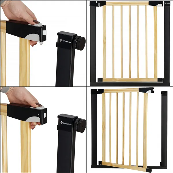 Stair safety gate Springos SG0012CC 75-138 cm