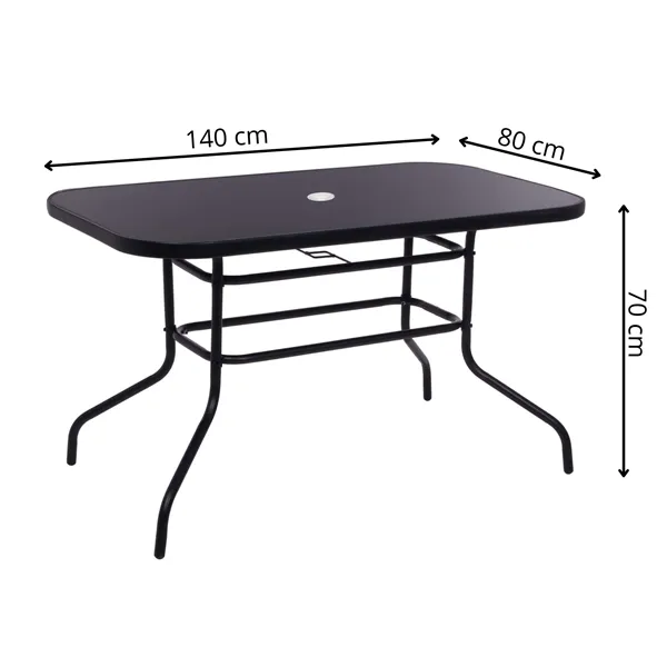 Садовый стол Springos GF0081 140 X 80 X 70 CM