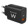 Seinälaturi Ewent EW1319 Musta 20 W