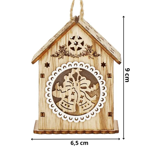 Christmas Tree Ornament, 6 x 9 cm, 1 pc