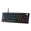 Ёлочные украшения снежинки Springos CA1200 красные, блестящие, 3 шт., 12 см