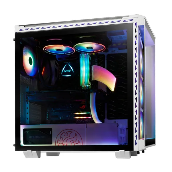 Micro ATX/Mini ITX / ATX Midtower Korpus XPG Battlecruiser Valge Must ARGB
