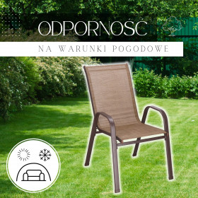 Sodo kėdė Springos GF0073