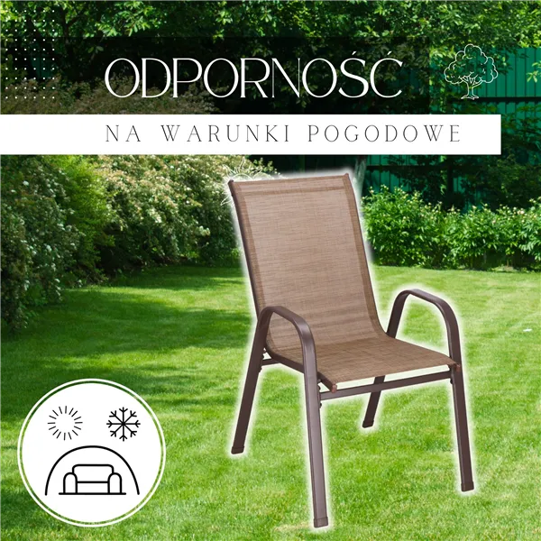 Sodo kėdė Springos GF0073