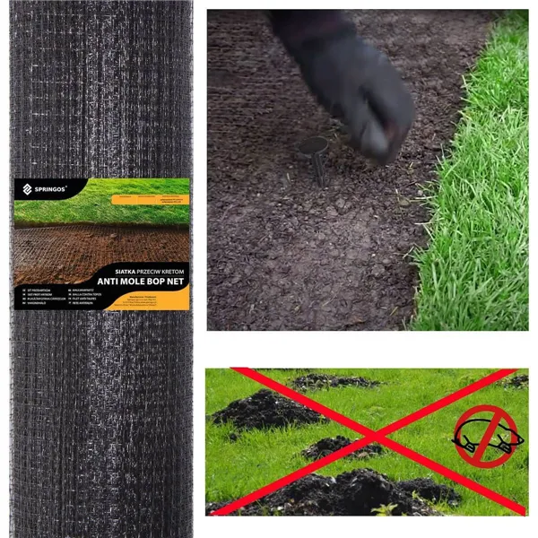 Anti-mole net Springus AN0011 45g/m2 2x100 m