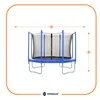 Inner net for trampoline Springos TSN-12FT INS 366 CM 12 ft