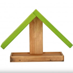 Bird feeder Springos KAR002 "S" green