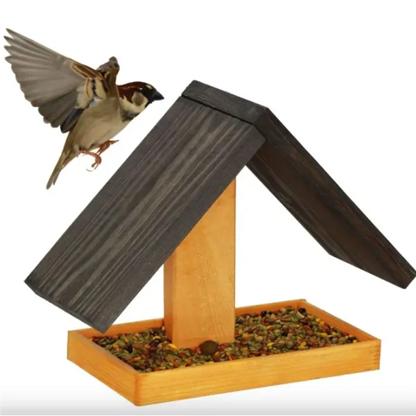 Bird feeder Springos KAR002 "S" graphite