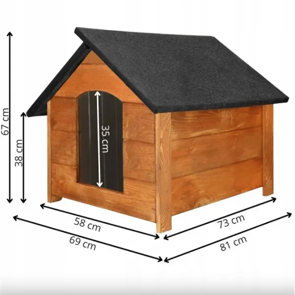 Dog House Springos DH003 brown