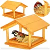 Bird feeder Springos KAR001 "M" yellow