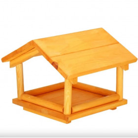 Bird feeder Springos KAR001 "M" yellow